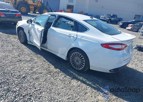 2015 Ford Fusion Titanium z USA, uszkodzony, nr VIN 3FA6P0K94FR269442